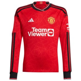 Nogometni Dres Manchester United Domaći 2023-24 Dugim Rukavima